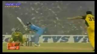 ajit agarkar superb batting vs australia .flv