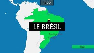 L’histoire du Brésil - Résumé sur cartes
