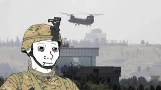 "21 Guns" but you're on the roof of the Kabul embassy waiting for the last chopper