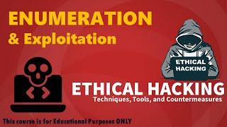 Enumeration and Exploitation - Ethical Hacking - CEH Basics - Enumeration Techniques