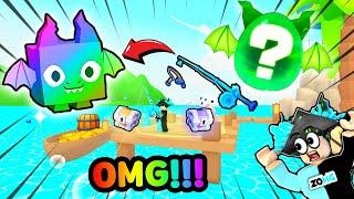  I used DIAMOND FISHING ROD & caught ??? (Pets GO)