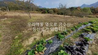 제천#수산면 상천리 밭