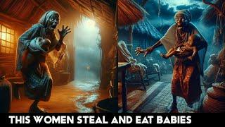 The Old women Steal babies from  village| African Tales | Scary stories