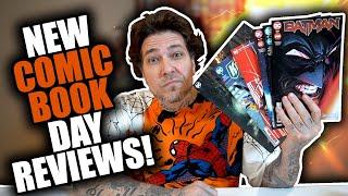 New COMIC BOOK Day REVIEWS! STACKED WEEK!