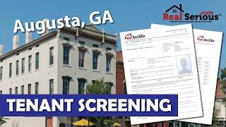 Augusta GA Tenant Screening Services for Landlords & Real Estate Agents