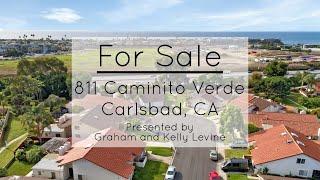For Sale | 811 Caminito Verde Carlsbad CA 92011| Graham and Kelly Levine | 760.421.1733