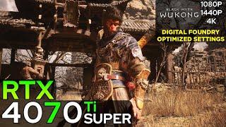 Black Myth: Wukong - RTX 4070 Ti SUPER | Optimized Settings, RT, DLSS, FG