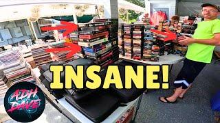 He was selling his Insane collection for pennies!