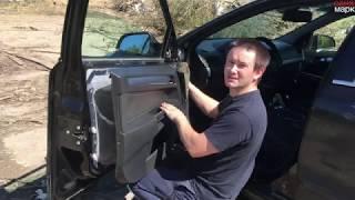 Как снять переднюю дверную обшивку opel astra H, vectra C, zafira B. Door panel removal (2004-2014)