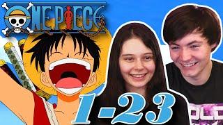 One Piece All Openings REACTION! (All OP's 1-23 Reaction/Review)