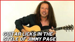 Ken Tamplin - Jimmy Page Guitar Lick Tutorial