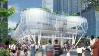 The Transbay Transit Center Project, SF animation