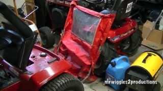 Just working in the garage