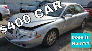 I Bought a CHEAP Copart Car! | $400 2004 Volvo S80