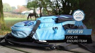 EVOC FR Enduro Team backpack review: integrated back protector