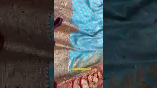 Presenting Banarasi handmet stone work silk saree || #banarsisaree #collection #silk #trading