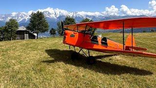 Doppeldecker Liebe - Stampe SV4-RS Training in den traumhaften Savoyer Alpen Part 1/2