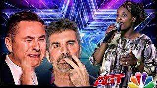 Golden Buzzer:Simon Cowell Crying When Heard The Song Eze Ebube - With An Extraordinary Voice