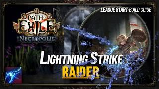 Lightning Strike Raider League Start Build Guide | PoE 3.24