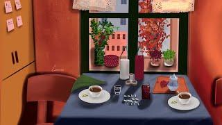 Cozy kitchen | Procreate time lapse video| drawing on iPad Air 4