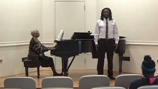 Joshua Lofton, baritone - 'Genius Child' (Robert Owens)