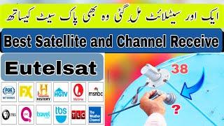 The Best Satellite with Paksat 38e easy dish settings | How To Set Russian Satellite|PaksatMM1