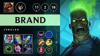 Brand Jungle vs Graves: Legendary - EUW Master Patch 14.19