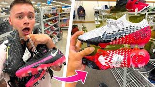 Nike Soccer Cleat HAUL in FLORIDA! Insane FOOTBALL Deal Hunt at Ross/Burlington