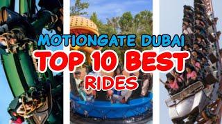 Top 10 rides at Motiongate Dubai - United Arab Emirates | 2022