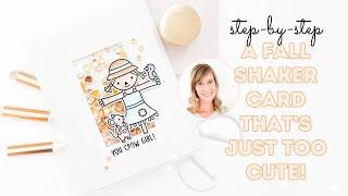 A Fall Shaker Card | Step-By-Step Beginner Friendly Shaker Card Tutorial