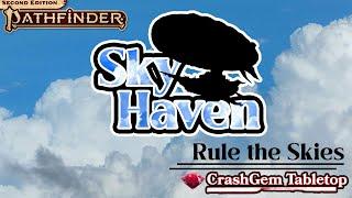Sky Haven Campaign Prep - Pathfinder 2e Homebrew - Foundry FVTT #coworking #VTuber