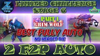 Grim Wolf Limited Challenge Stage 6 | Bloodlust Stage 6 (2 Best F2P Full Auto) A Dark Deceit- Part 1