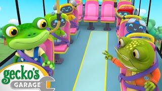 Gecko and Grandma Drive Bobby Bus! | Gecko's Garage | Trucks For Children | Cartoons For Kids