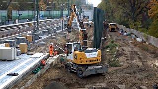 Dresdner Bahn Baustelle Blankenfelde 21.-30.10.2024