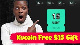 How to Claim and Use Kucoin Free $15 Bot Trial