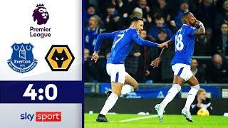 Doppel-Eigentor führt zu Sieg! | FC Everton - Wolverhampton Wanderers | Highlights - Premier League