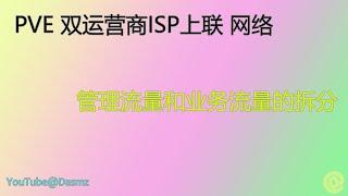 000121  Proxmox Virtual Environment 配置双ISP上联的网络 2023 1 4