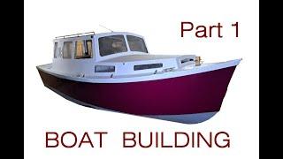 PLYWOOD BOAT BUILDING PROJECTS DE23 Part 1