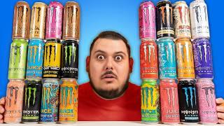 I Drank EVERY Monster Energy Drink..