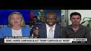 Dr. Jason Johnson on Trump Campaign on Defense Over "Weird" Labeling