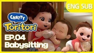 Chatty toritori Ep.4 Babysitting - Full episodes | Cartoons for kids