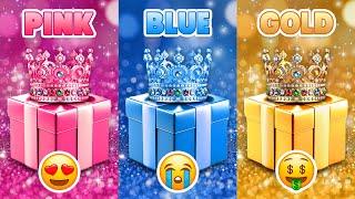 Choose Your Gift...! Pink, Blue or Gold ⭐️ How Lucky Are You?  Fox Quiz