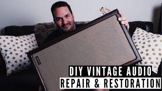 Vintage Speaker Repair and Restoration: Advent A3 Project