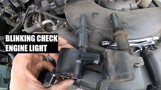 Fixed a 2008 Ford F150 P0300 P0301 P0302 Check Engine Codes