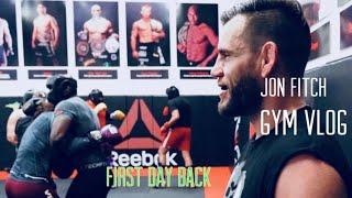Jon Fitch Gym Vlog