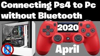 HOW TO CONNECT PS4 CONTROLLER TO PC WITHOUT BLUETOOTH (April 2020)