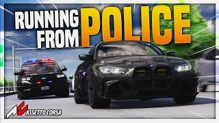 Street Racers vs COPS! - No Hesi Assetto Corsa