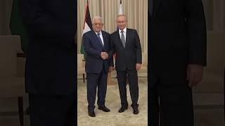 Russia's Putin Meets Palestinian President Abbas in Moscow