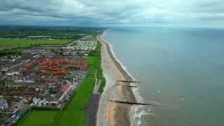Hornsea, Yorkshire - 4k Drone Footage