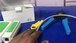 how to make RJ 45 cable color code in hindi || Tech Verma support